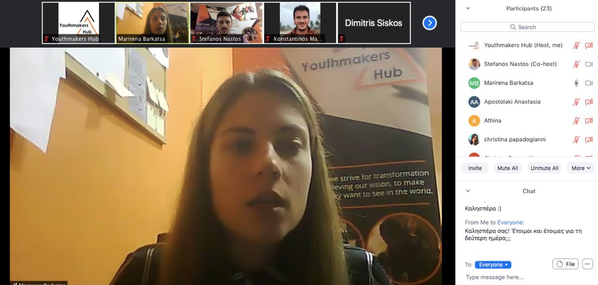 youthmakershub's tweet photo. @MeetAndCode - #Cybersecuritips - Day 2
3, 2, 1 . . . We are off for DAY 2 here at @youthmakershub. Today our participants receive more info on how to safely navigate online 🚀
#meetandcode #SAP4Good #codeEU #YMH https://t.co/aLCryiqEKU