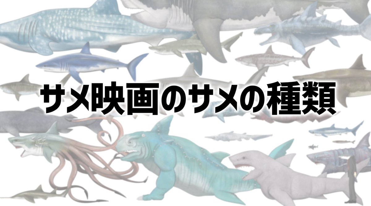 権田メサ バーチャルサメ人間 Vtuber ミナボックス1期生 サメ映画学会的研究動画 サメの種類登場数ランキング 描いてみた T Co Hxiexiynxv 動画投稿いたしました サメ映画に登場したすべてのサメを統計調査し ランキング形式で紹介