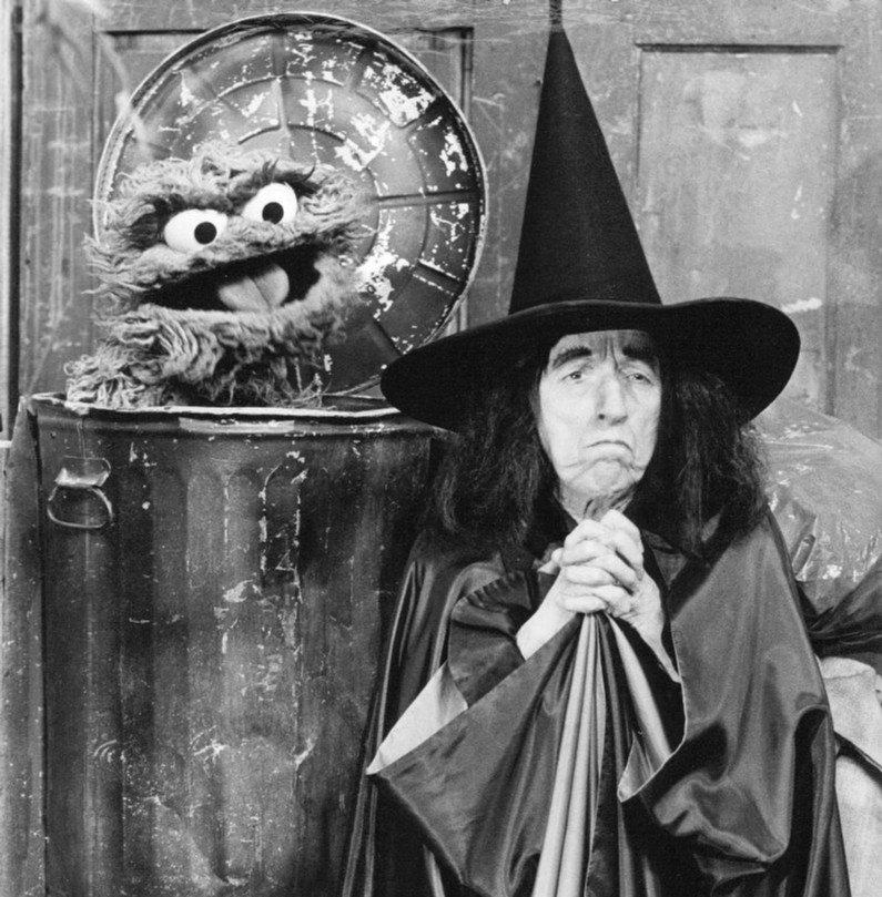 ClassicMovieHub's tweet photo. Celebrating #Halloween Early with two grouches :)
#MargaretHamilton #OscarTheGrouch #SesameStreet #SilverScreams https://t.co/K7VsPFrROs