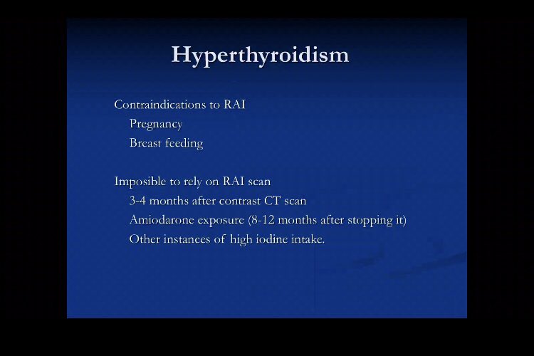 More on hyperthyroidism approach!  #meded