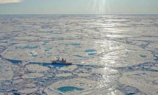 EuroGeosciences's tweet photo. Scientists have found evidence that frozen deposits of the greenhouse gas #methane in the Arctic Ocean off the East Siberian coast have started to be released over a large area, reports @jonathanwatts for @guardian https://t.co/StKeqbzmpA https://t.co/Fswl2887c1