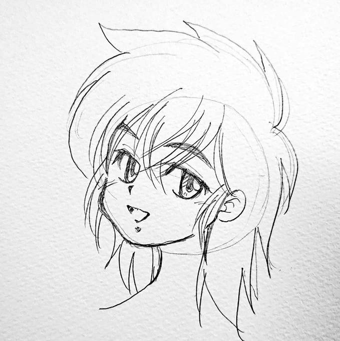 今日の夜のお絵描き
続・かわいいの研究♪
かわいい…とはなんだ!? 