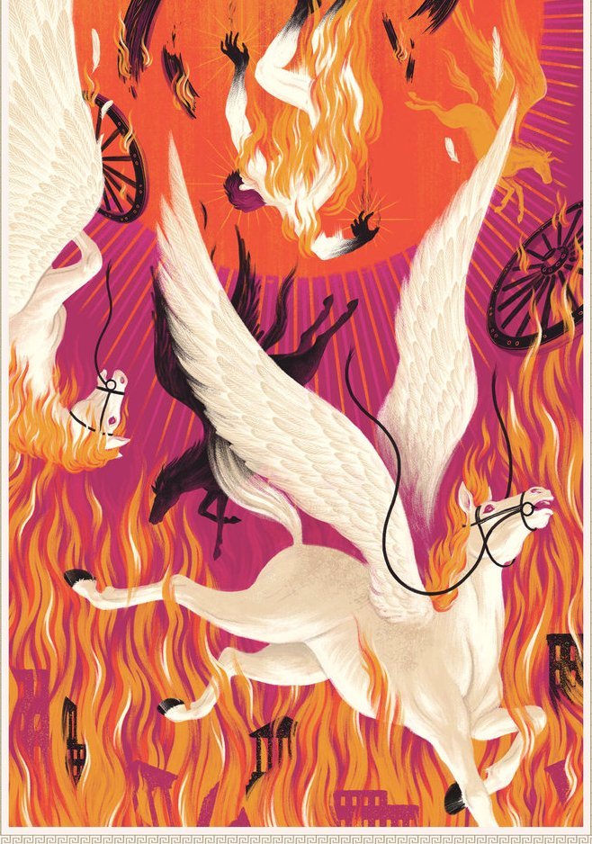 ClassicalMyths's tweet photo. Beautiful illustrations by Jim Tierney for a 75th Anniversary edition of Edith Hamilton's "Mythology" (Black Dog &amp; Leventhal, 2017). https://t.co/VHAijYzWhW