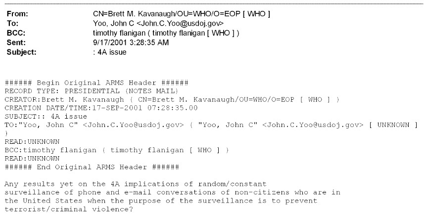 Updating this thread two years later because I see that tweets showing two critical pieces of email upon which it was based, from  @JasonLeopold, and  @imillhiser, have been removed.I _think_ these are the two messages they had tweeted about: