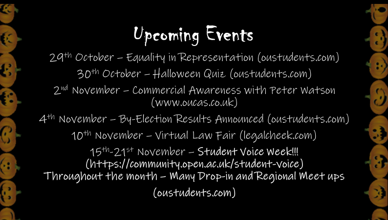 G_Jones1989's tweet photo. My monthly newsletter showing a few highlights from the last month as well as spotlighting a few upcoming events @OUstudents @FBL_OU @OU_Law @OUBSchool @OpenUniversity #FBL #OUStudents #StudentVoiceWeek https://t.co/ydpZ5Zb2NY