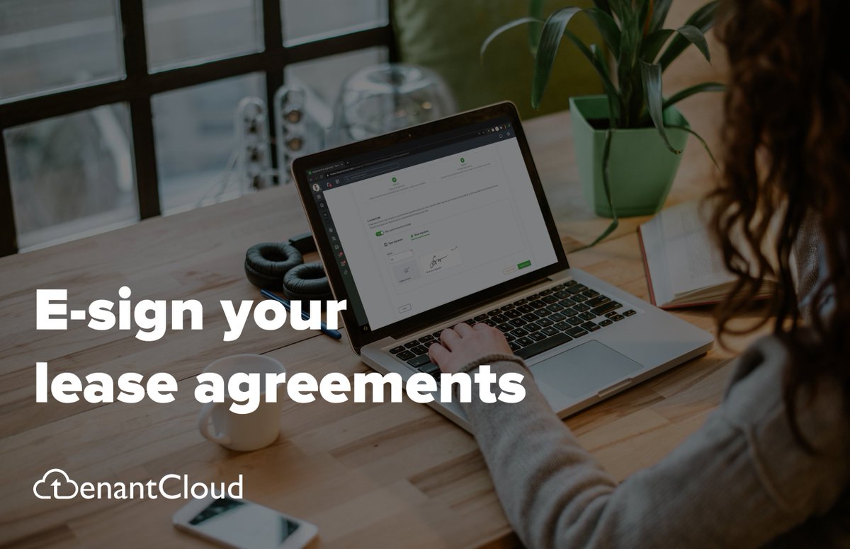 tenantcloud's tweet photo. With #TenantCloud’s built-in #esignature, you can digitally sign a document and send it to your #tenant to #esign as well. And that’s just one perk of being a #TenantCloud user.
Sign up for free at https://t.co/DRh4EmOY4b https://t.co/l44zQ1W6Nt