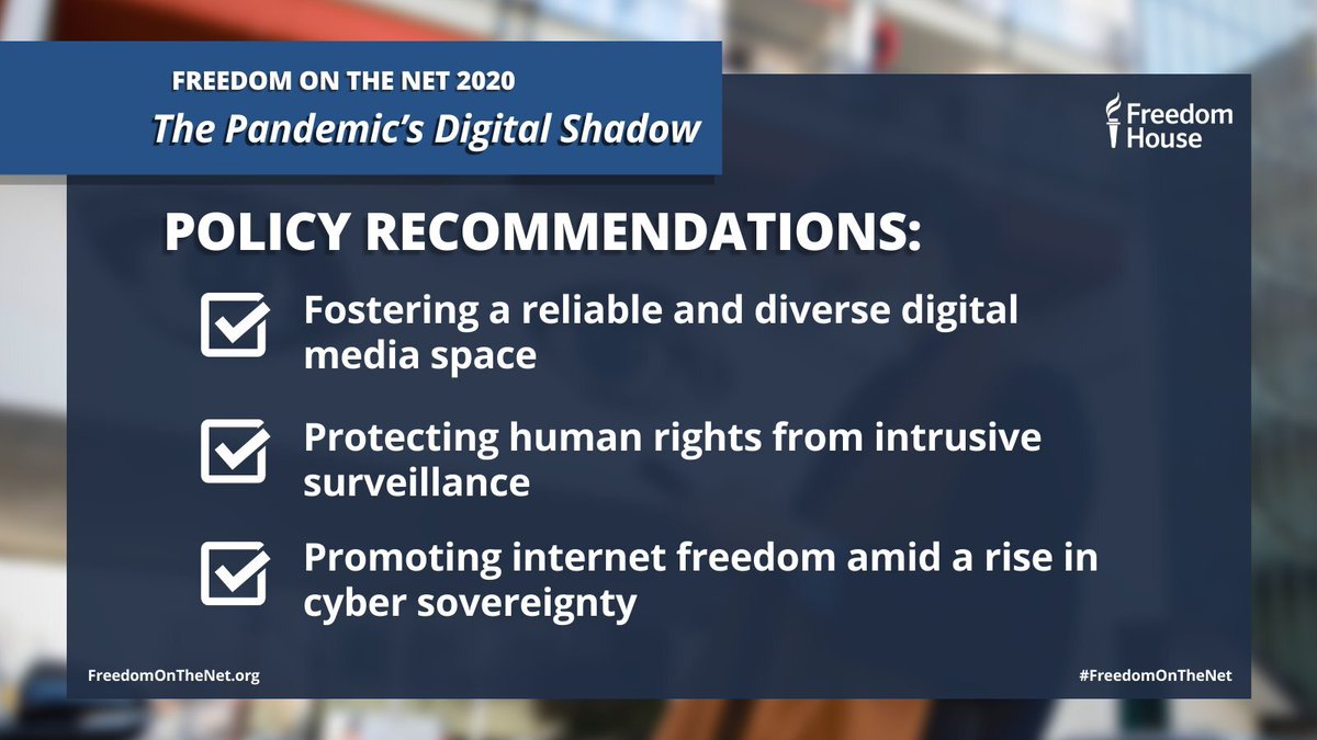 freedomonthenet's tweet photo. Governments should be explicit about how, when, where, and why they use automated systems. #FreedomOnTheNet recommends oversight of &amp; alternatives to algorithmic decision-making. https://t.co/Zib5EZvVG7 https://t.co/0skz41jxuK