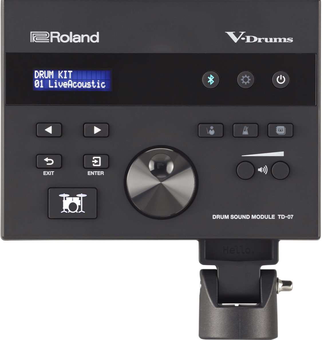 steves_music's tweet photo. @Roland_US are at it again!!
Roland TD-07KV was just released! Dual-ply mesh heads, 8-inch snare pad, three 6-inch tom pads and it’s fully Bluetooth! Really awesome kit at a very good price point. These are going to be in all of our shops any minute! #Roland #Electronic #drum https://t.co/slu7GK3vhC