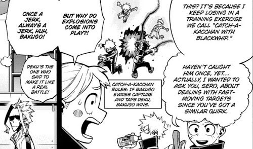 ②He knows that it would make Deku uncomfortable if he suddenly act all buddy-buddy and trying to “help”, because that’s how he felt. This time he put himself in the position of the “source of annoyance” that’s why even while “helping” Deku, he fights all out.