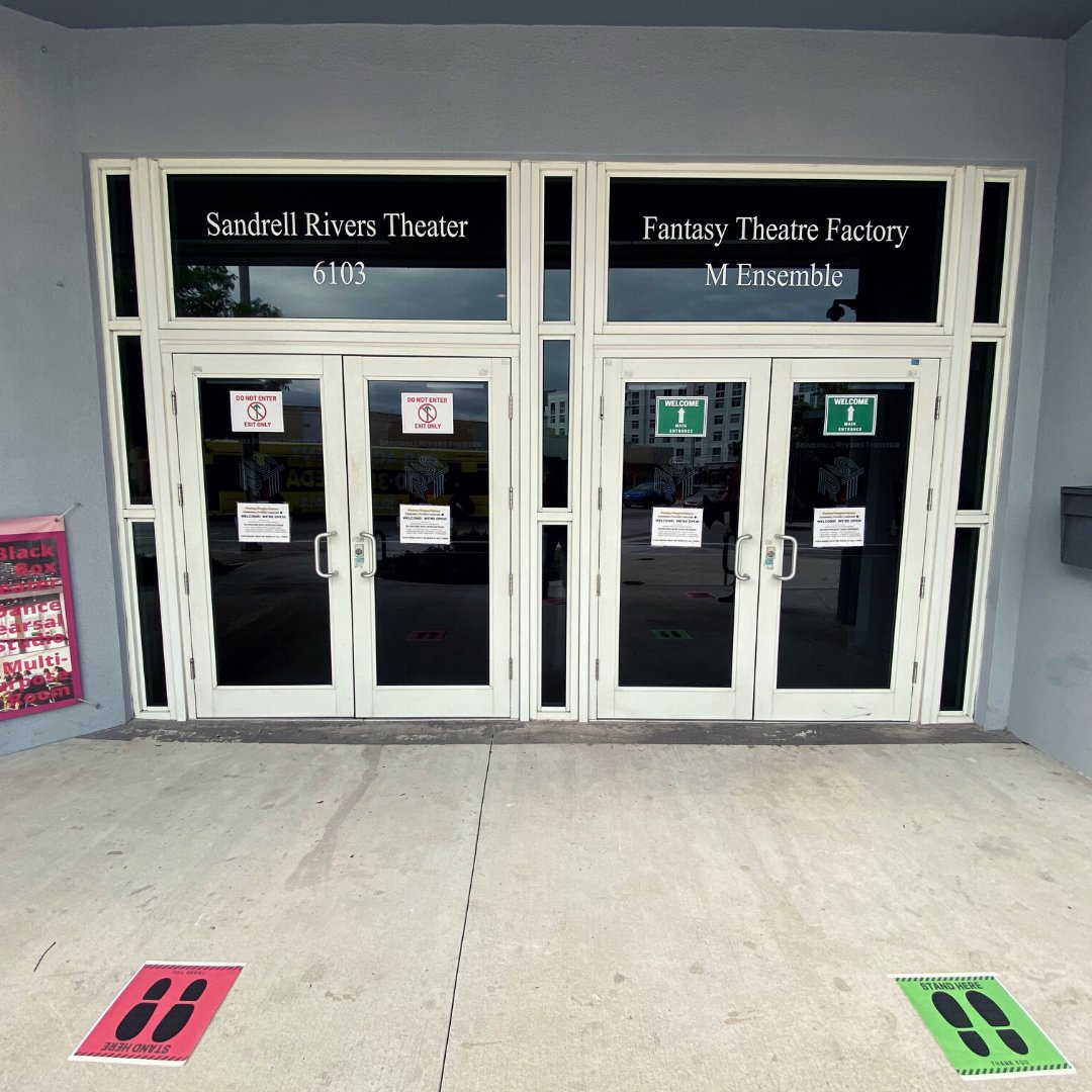 FTFShows's tweet image. We've missed you! With new safety guidelines the Sandrell Rivers Theater is ready to welcome you back for shows and is available for rentals. Visit sandrellriverstheater.com or call us at 305-284-8800 to learn more! #supportlocaltheater #wearamask