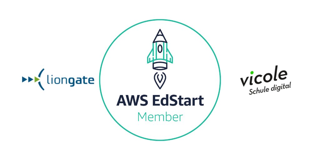 vicoleSchule's tweet photo. Wir freuen uns sehr: Wir sind jetzt Mitglied der Amazon Webservices Edstart Community! Als in diesem Frühjahr gestartete Online-Lernplattform #vicole sind wir ab sofort Teil des AWS Educational Technology Startup Accelerator. #Edstart #Edtech #AWS https://t.co/uBOoNJQEeW
