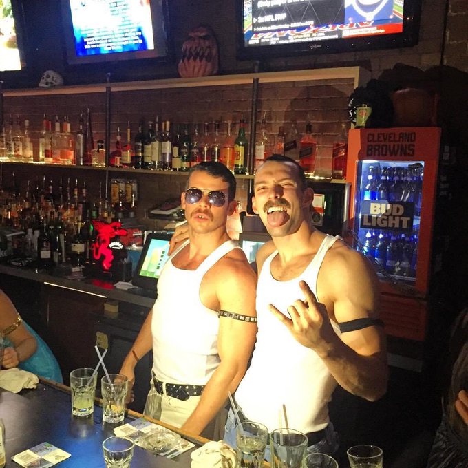 Bartending in Florida two years ago I went as Freddie Mercury for Halloween with a 3 month old mustache