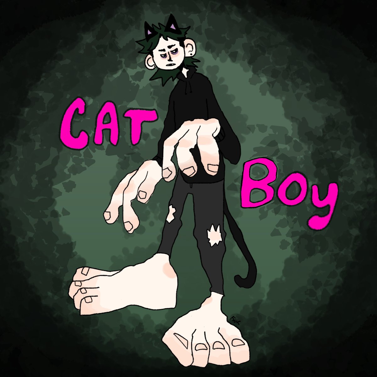 er,, uh,,, became a catboy :(