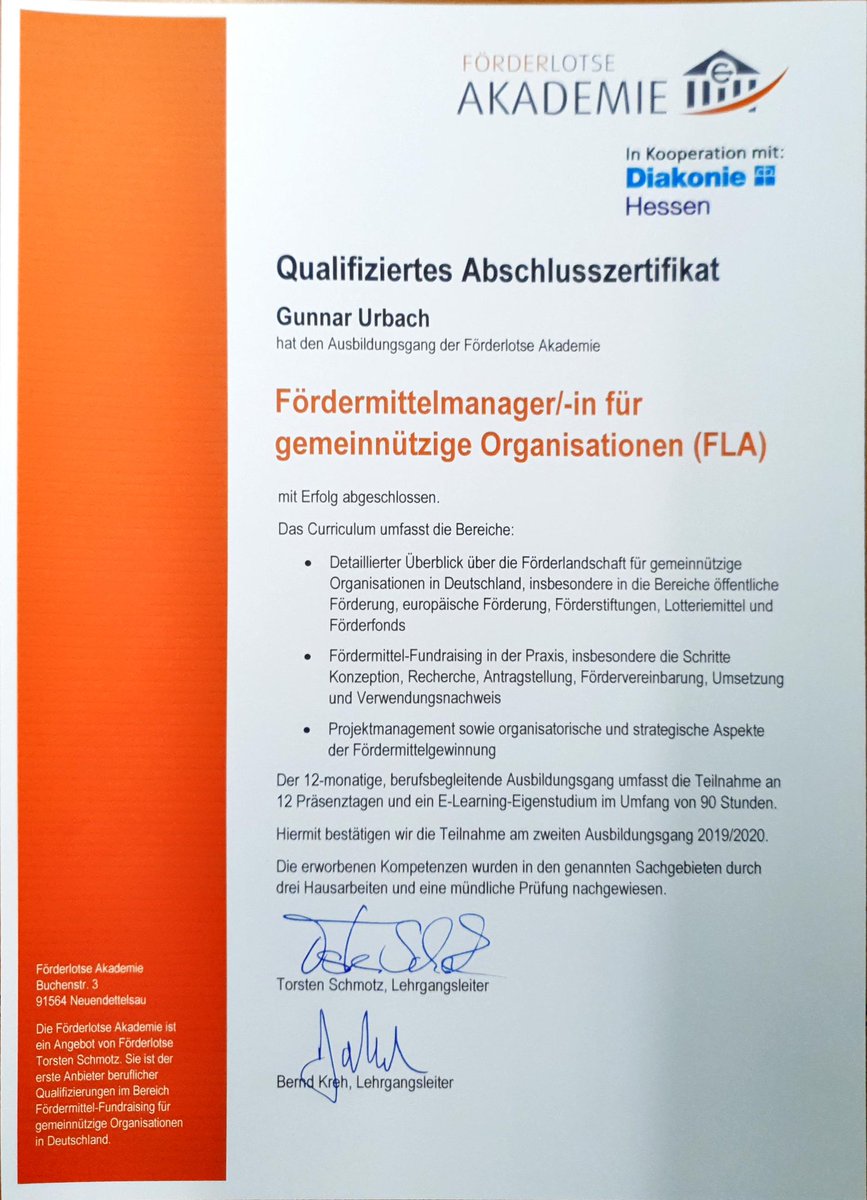 GunnarUrbach's tweet photo. Prüfung bestanden! https://t.co/nxbacSHDO0