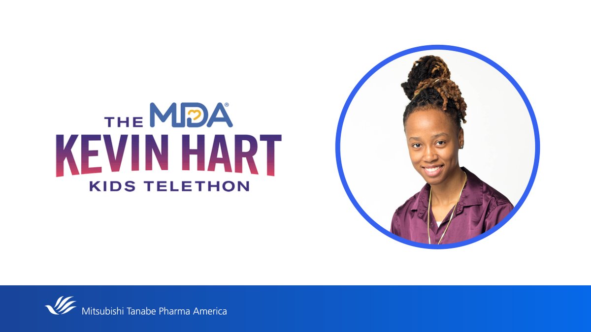 TanabePharmaUS's tweet photo. Aspiring screenwriter and #AlsoUS participant Aleia was featured in conjunction with the @MDAorg #MDAKevinHartTelethon. Learn more: https://t.co/tsCbq8gulg https://t.co/KKXSQ8vX5w