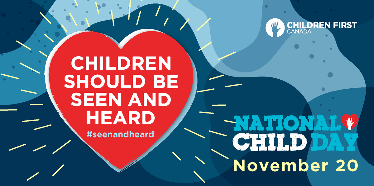 austinsaral's tweet photo. There are 8 million kids in Canada, and every single one of them deserves to be #seenANDheard! 
Check out the great #NationalChildDay events, activity guide, posters and other resources at:
https://t.co/3E7HrKpDn1
@children1stca https://t.co/WA6mWxjsSc