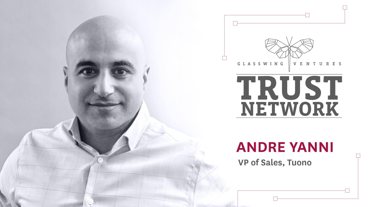 We are looking forward to a lively discussion with our #Sales leaders at tomorrow's Trust Network session, led by <a href="/Tuono_Inc/">Tuono</a> VP of Sales, <a href="/AndreYanni/">Andre Yanni</a> #GWTrustNetwork #VC #AI #Startups #StartupBOS