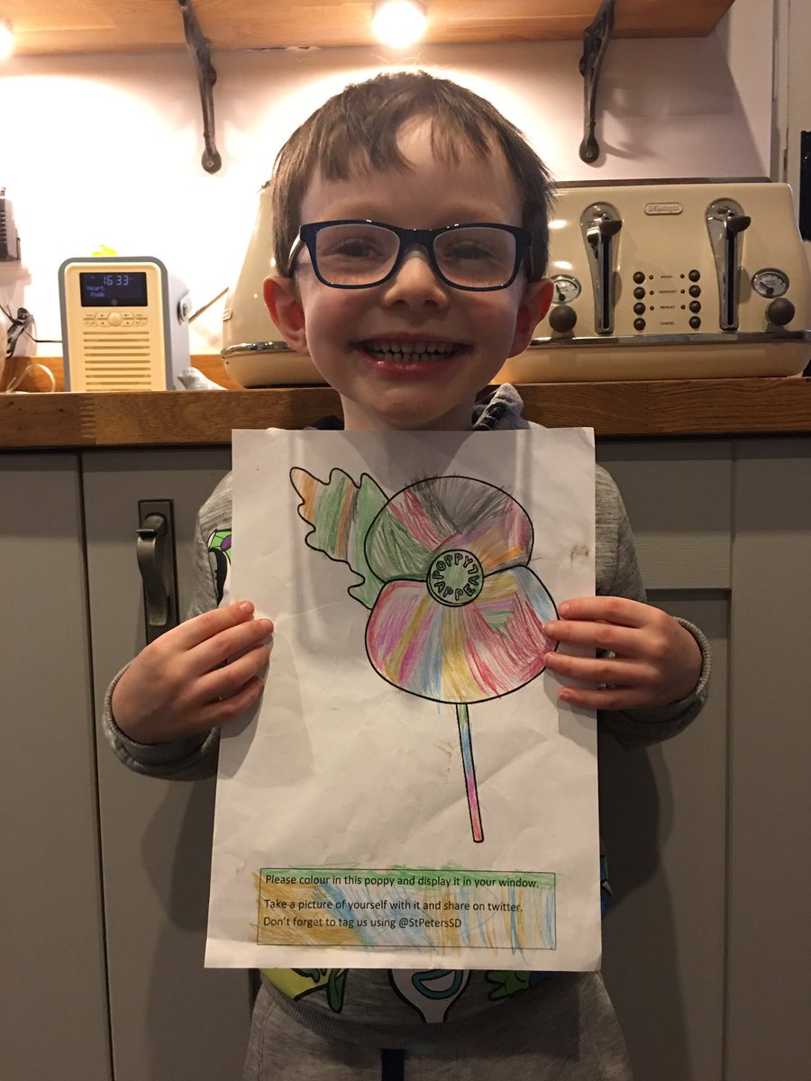 itsmilkdesign's tweet photo. @StPetersSD Oscar Payne’s rainbow poppy (Yr1) https://t.co/hdWd1FHx3S