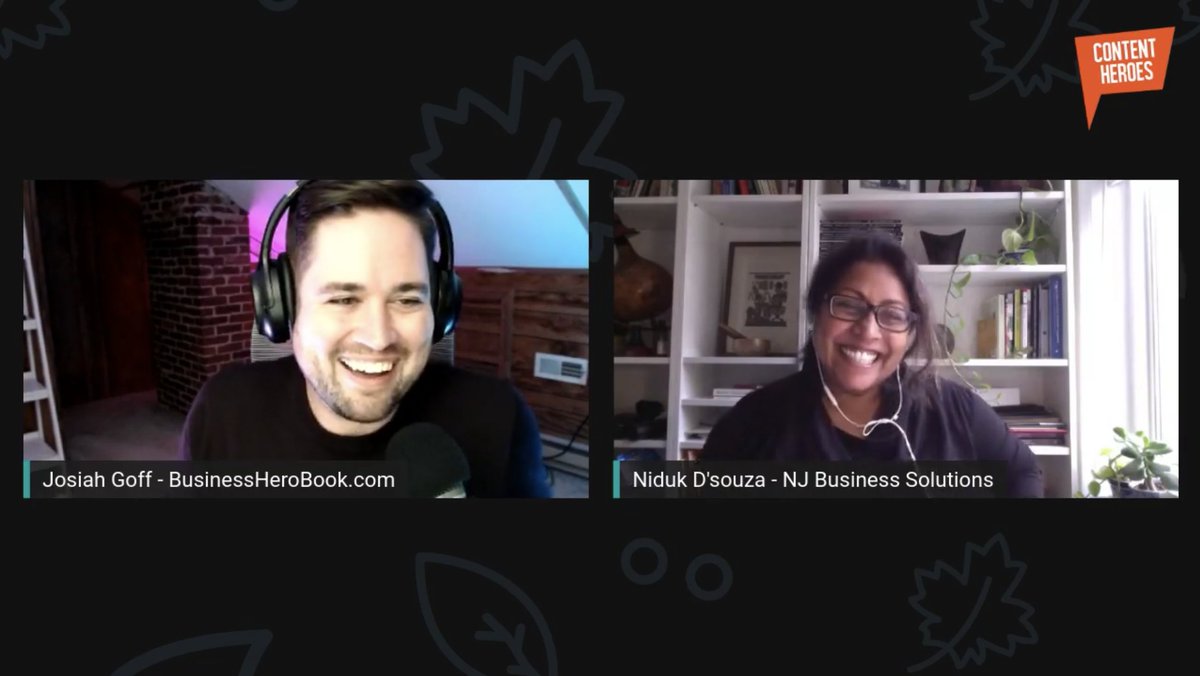 GoContentHeroes's tweet photo. Ep. 55: Content Heroes turned ONE last week! 

To celebrate, my friend Niduk turned the mic on me for a very special LIVE interview inside the Content Heroes Facebook Community, and that episode is out today 🙌 

Watch or listen here 👉 https://t.co/d6Q3ReN0Pi https://t.co/M6TQ33npSW