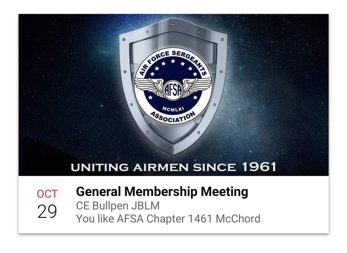 Hello Chapter 1461! Don't forget about our monthly meeting this Thursday!  See below for details.