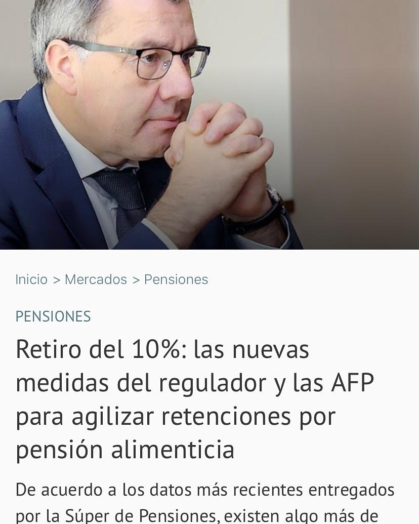 ¡Atención deudores de pensión de alimentos! La Superintendencia junto a los Gerentes de Operaciones de las AFP, pactaron nuevas normativas para evitar la entrega de ahorros a todos aquellos que tengan deudas de pensión alimenticia.
