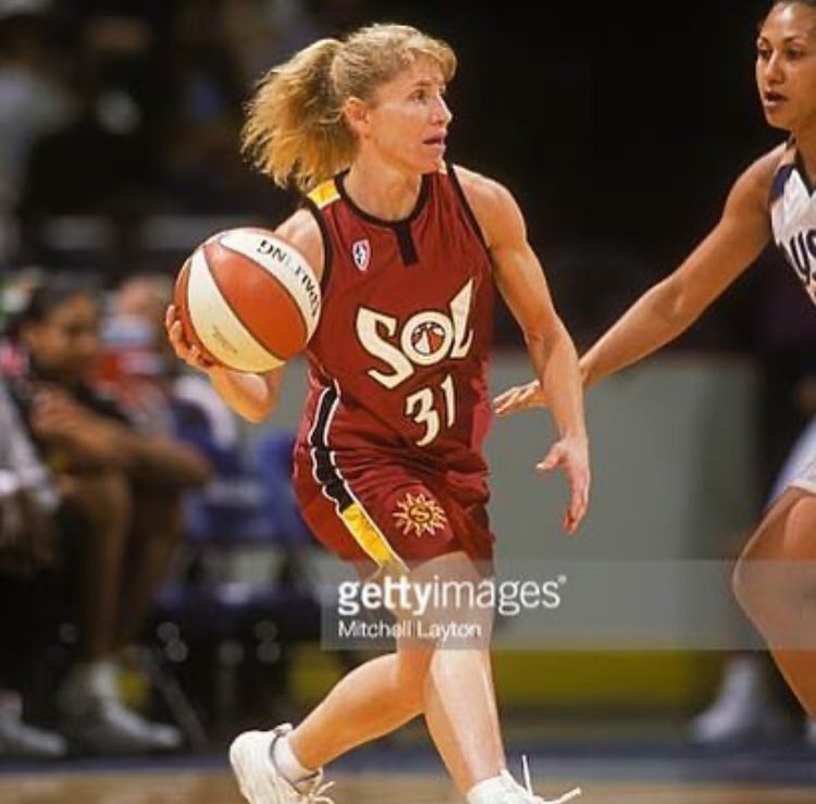 Day 1 (Shared by McKenzie Cassingham @mckenziecassingham ): The person that inspires me in bball is Debbie Black. She was only 5'3 but didn't let her height dictate her game. She inspired me to play the way she does and it changed my game for the better. <a href="/USMMA_Athletics/">USMMA Athletics</a>