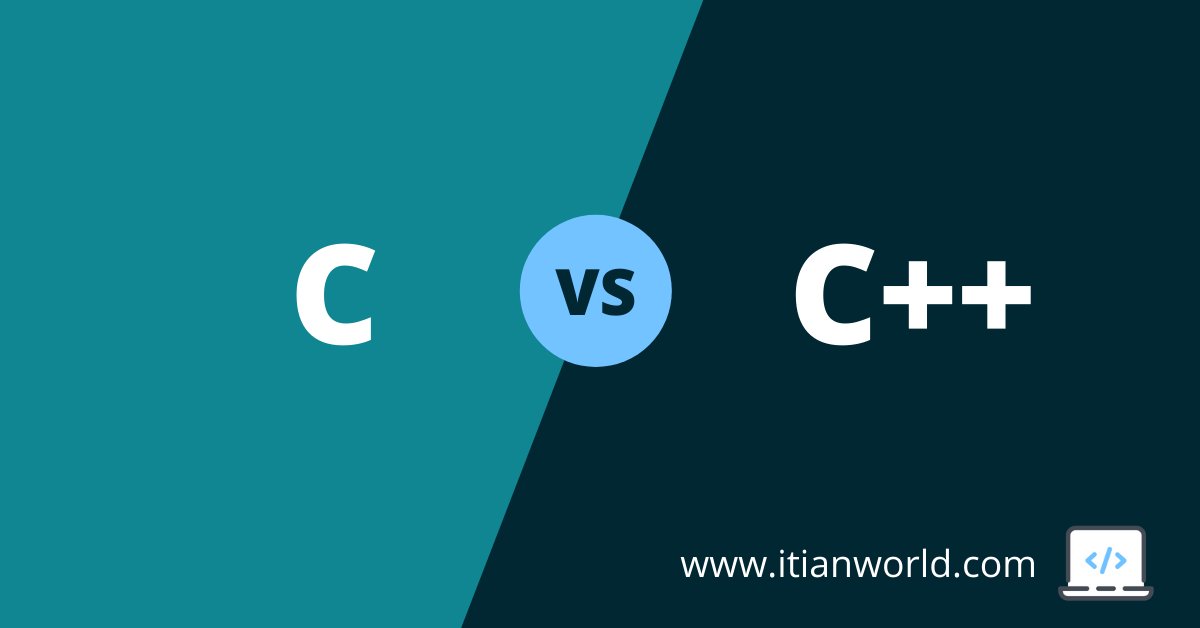 itian_world's tweet image. Know the key Difference Between C and C++, C vs C++, Relations Between C and C++, Similarities Between C and C++. For More Details: itianworld.com/difference-bet…
#CodeWithITianWorld #CVsCplusplus #DifferenceBetweenCAndC++ #CLanguage #C #C++ #C++Language #CProgramming #C++Programming