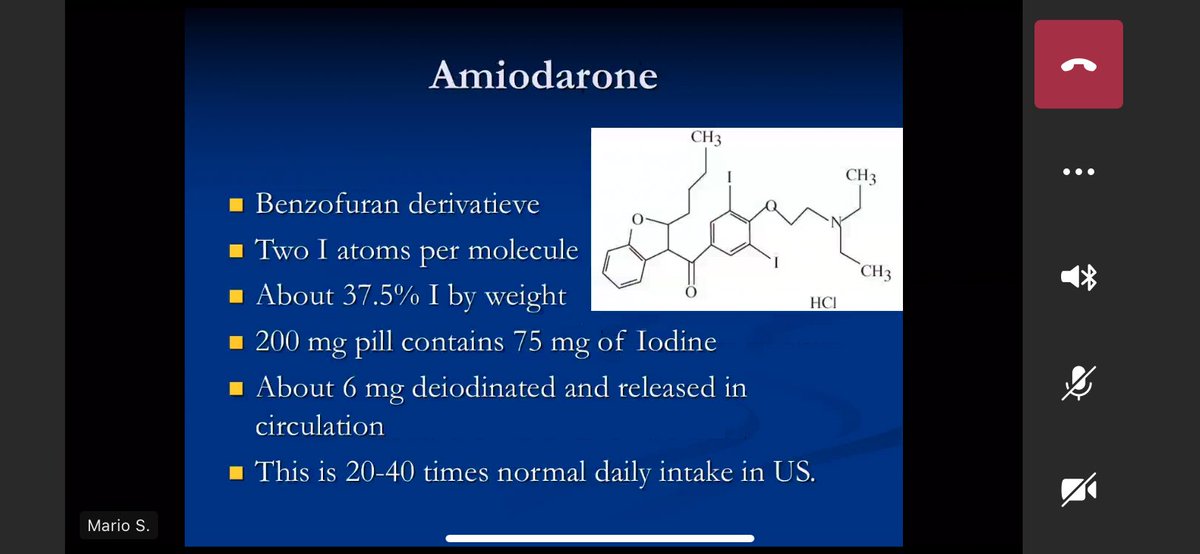 Amiodarone-induced thyroid hyperthyroidism