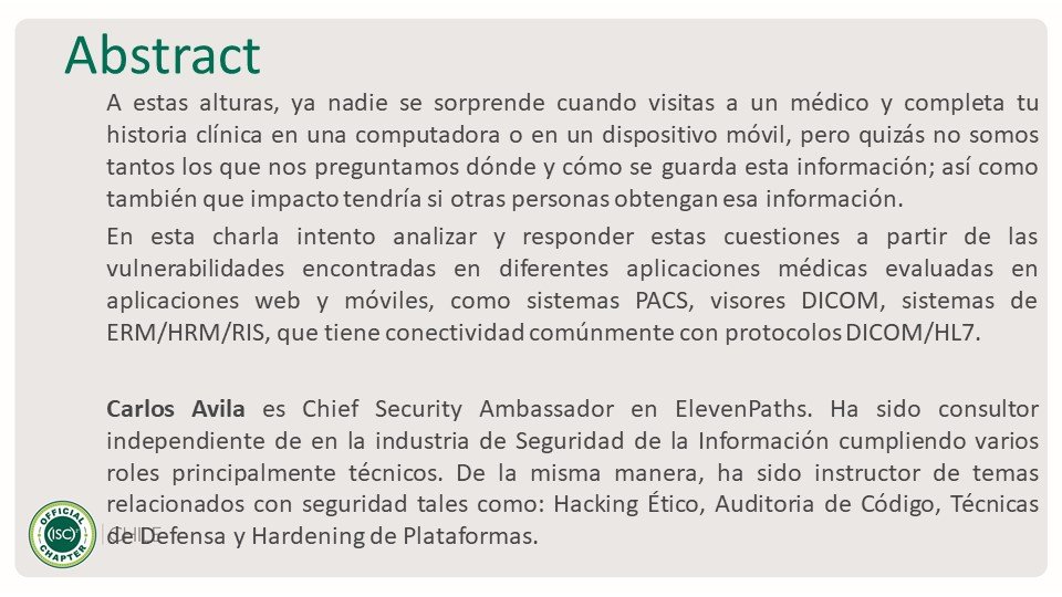 ISC2 Chile Chapter tweet media