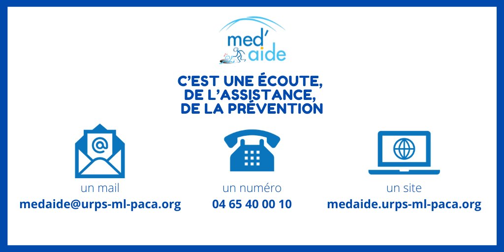 urps_ml_paca's tweet photo. En cette journée européenne de la #dépression, nous souhaitions rappeler que nous, #médecins, pouvons aussi nous sentir isolés, fatigués voire découragés...
Mais n'oubliez pas, grâce à #MedAide:
VOUS N'ÊTES PAS SEUL!
#PrendreSoinDeCeuxQuiSoignent
👉 https://t.co/lsT35ON2zk https://t.co/9eGlzZYont