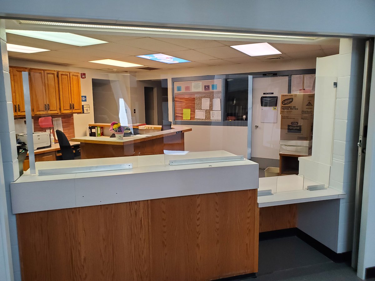 ProimageSigns1's tweet image. For the Portage School Division, we did over 1100 covid floor decals and 25 shields of various sizes and shapes #covidsafe #covidsigns