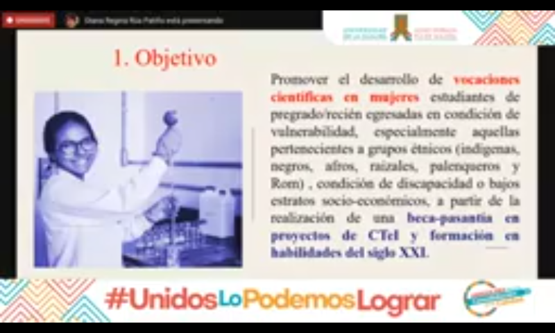 Maria030901's tweet photo. proyectos que tienen como objetivo incorporar a la mujer
#coloquioinvestigacioneducativa
#contextomulticulturales
@InecTIC 
@UniLaGuajira 
@jaroldiazc https://t.co/6dsWnXQCIs