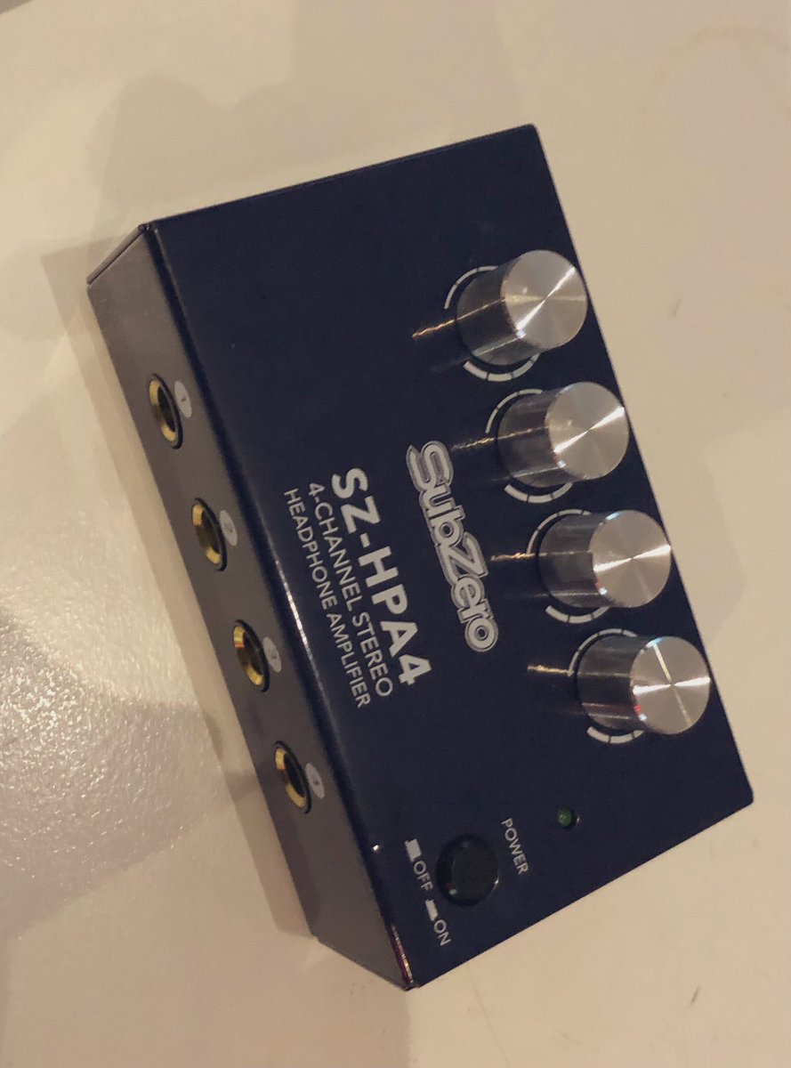 Some exciting things arrived today including a new headphone amp! #music #musician #rehearsal #singers