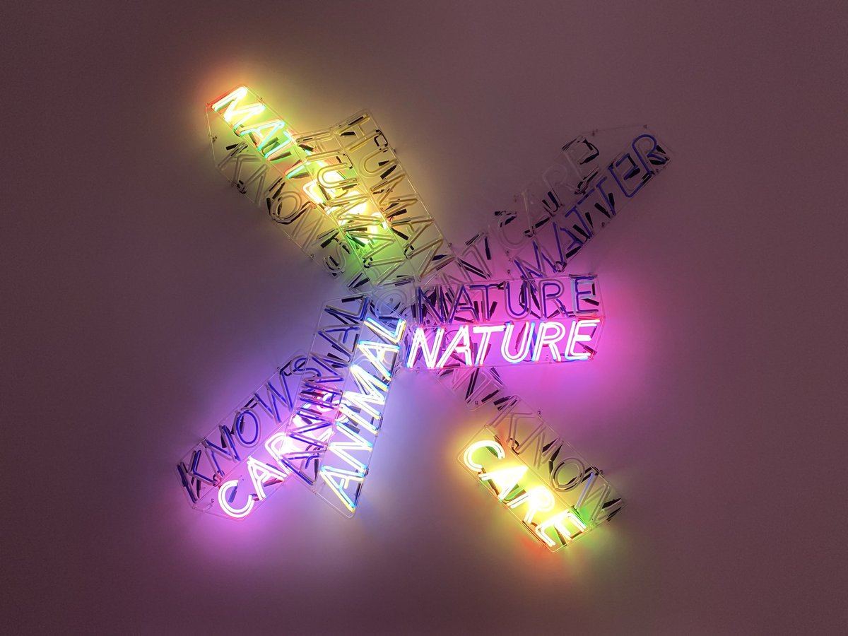 MartynWhiteLDN's tweet photo. Bruce Nauman exhibition at the Tate Modern gallery until 21st February 2021.
#neon #neonsigns #neonlights #tate #tatemodern #tategallery #brucenauman #art #artexhib https://t.co/8uqoRzIJ4v