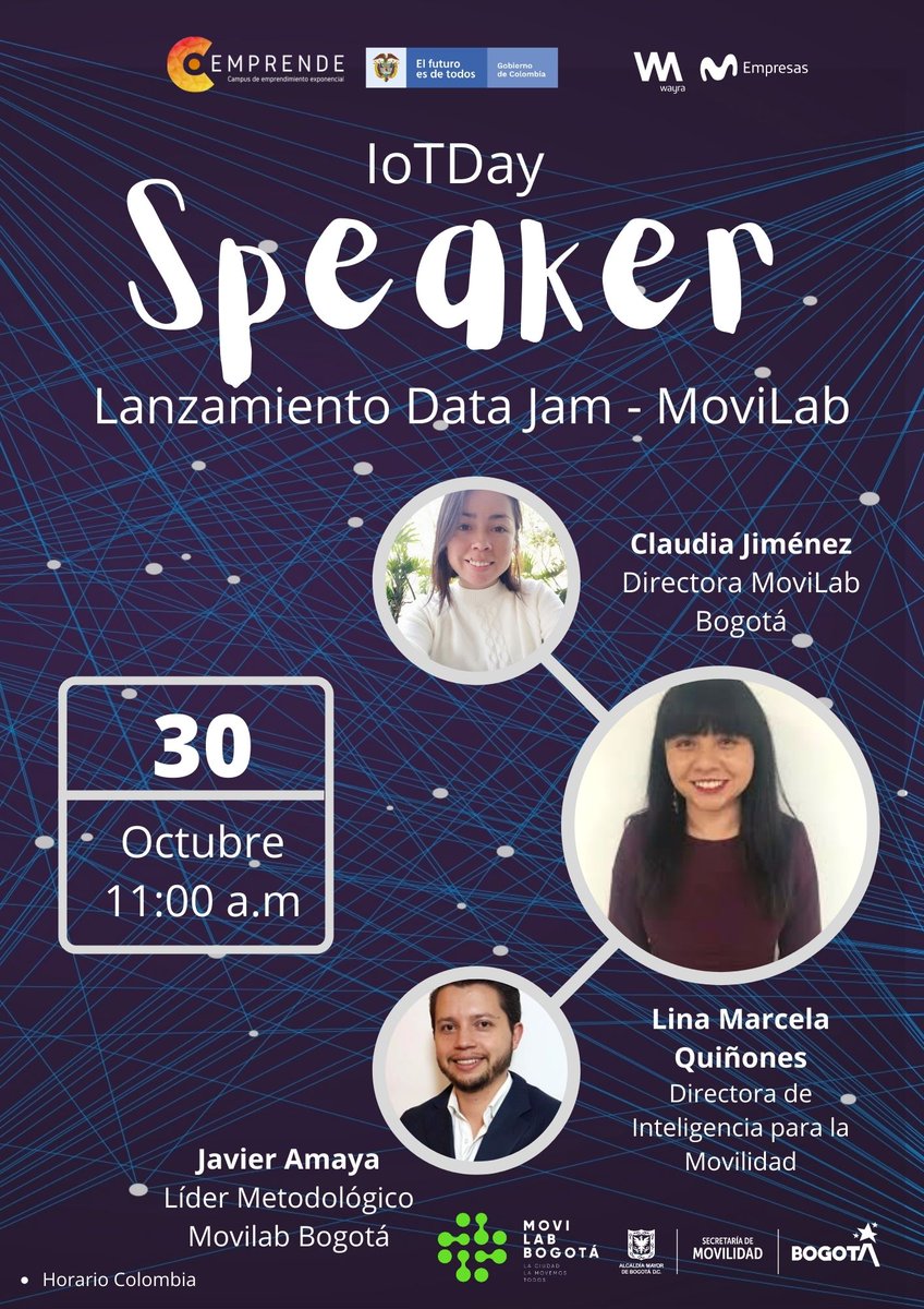 ImpactoTIC's tweet photo. #IoTDAY será inaugurado por Fabián Hernández, presidente y CEO de @MovistarCo, contará con la participación de seguido por Agustín Rotondo (@agrotondo), gerente regional de Wayra Hispam y continuará con referentes del ecosistema.
Inscripciones: https://t.co/Veq2UvlQ8Y
👀⬇️ https://t.co/D1cL20Qqjd