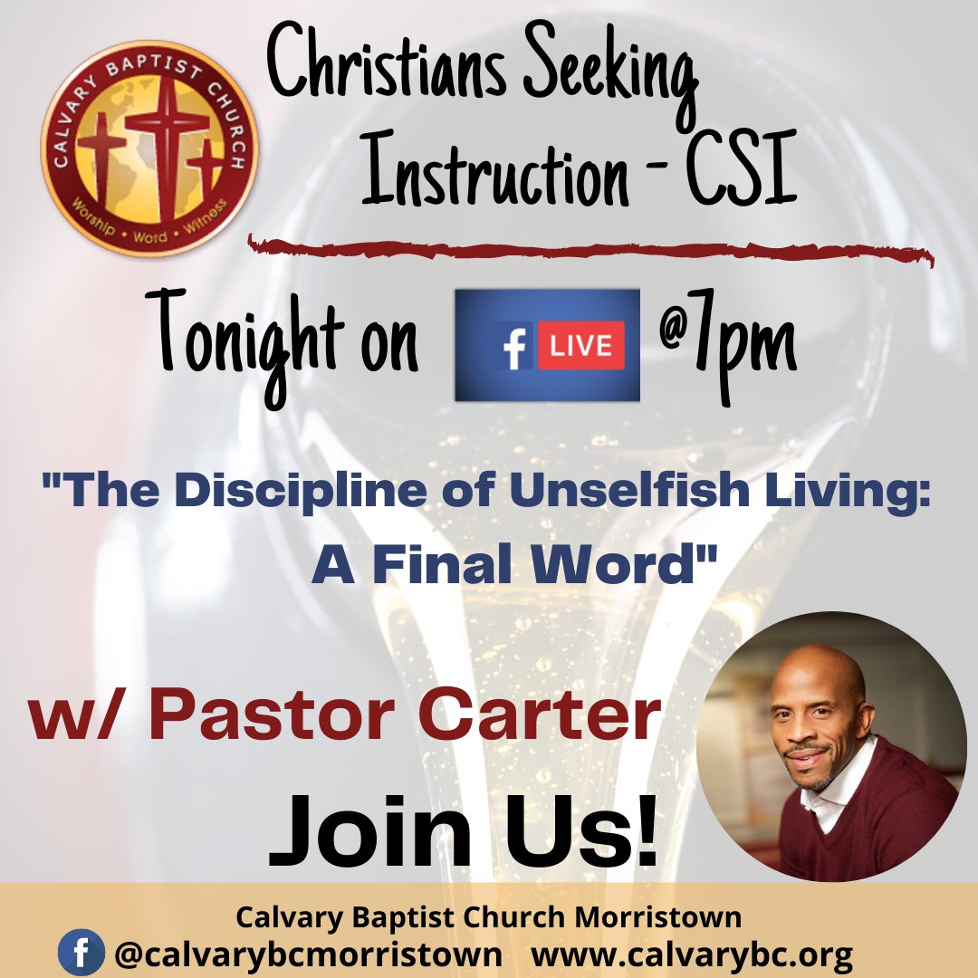 CalvaryBaptistChurch (@calvaryconnex) on Twitter photo 