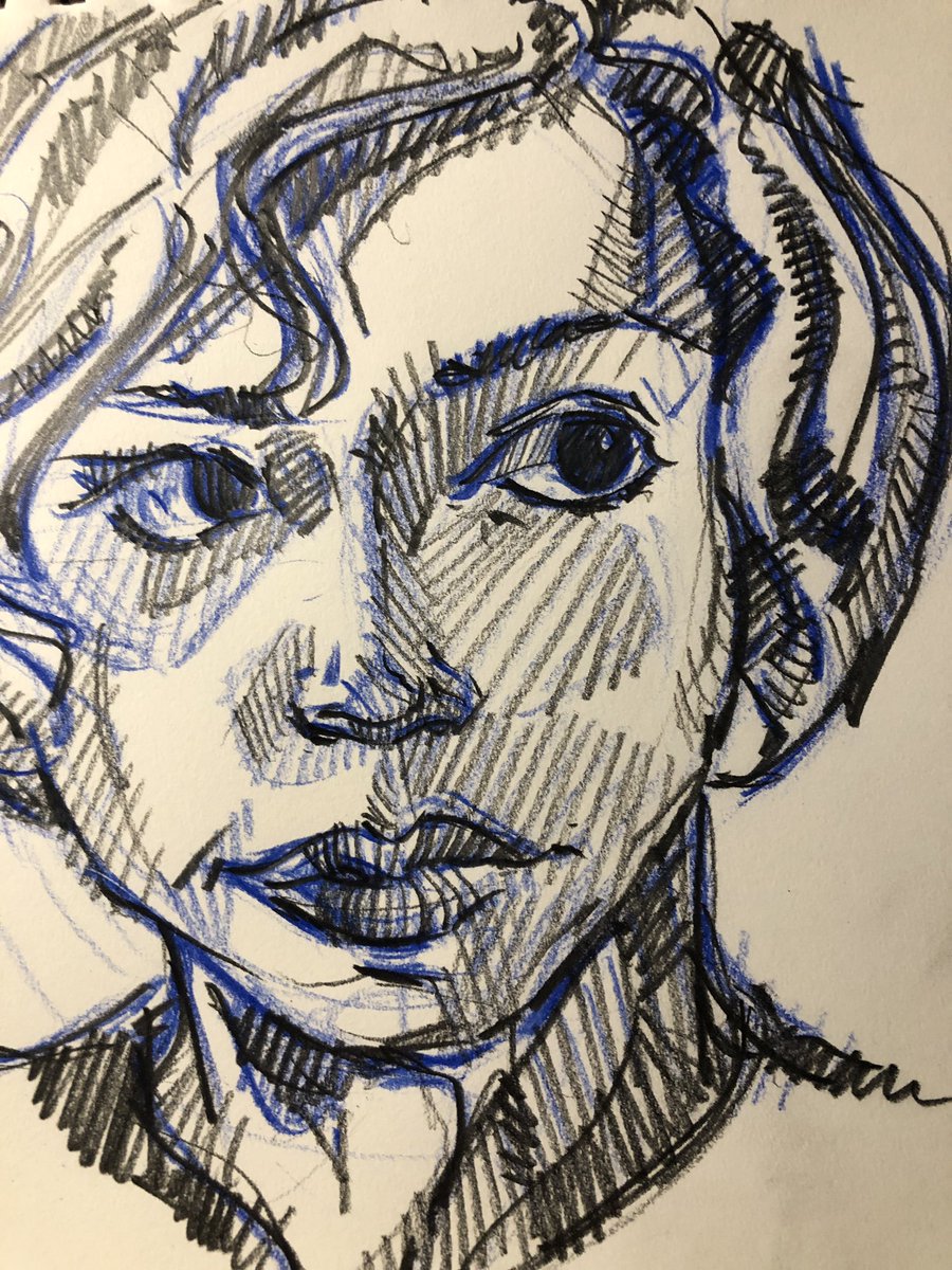 Good times... drawing this weekend and watching theQueensGambit on Netflix;)