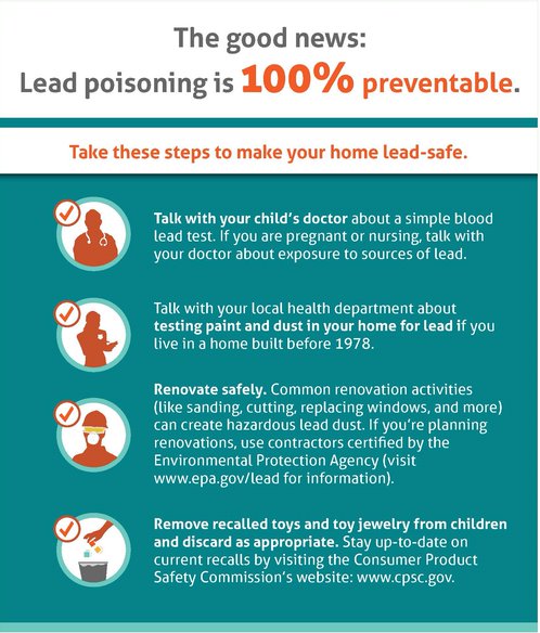 It's National Lead Poisoning Prevention Week. Is your family safe? ow.ly/2sxm50C1bd5