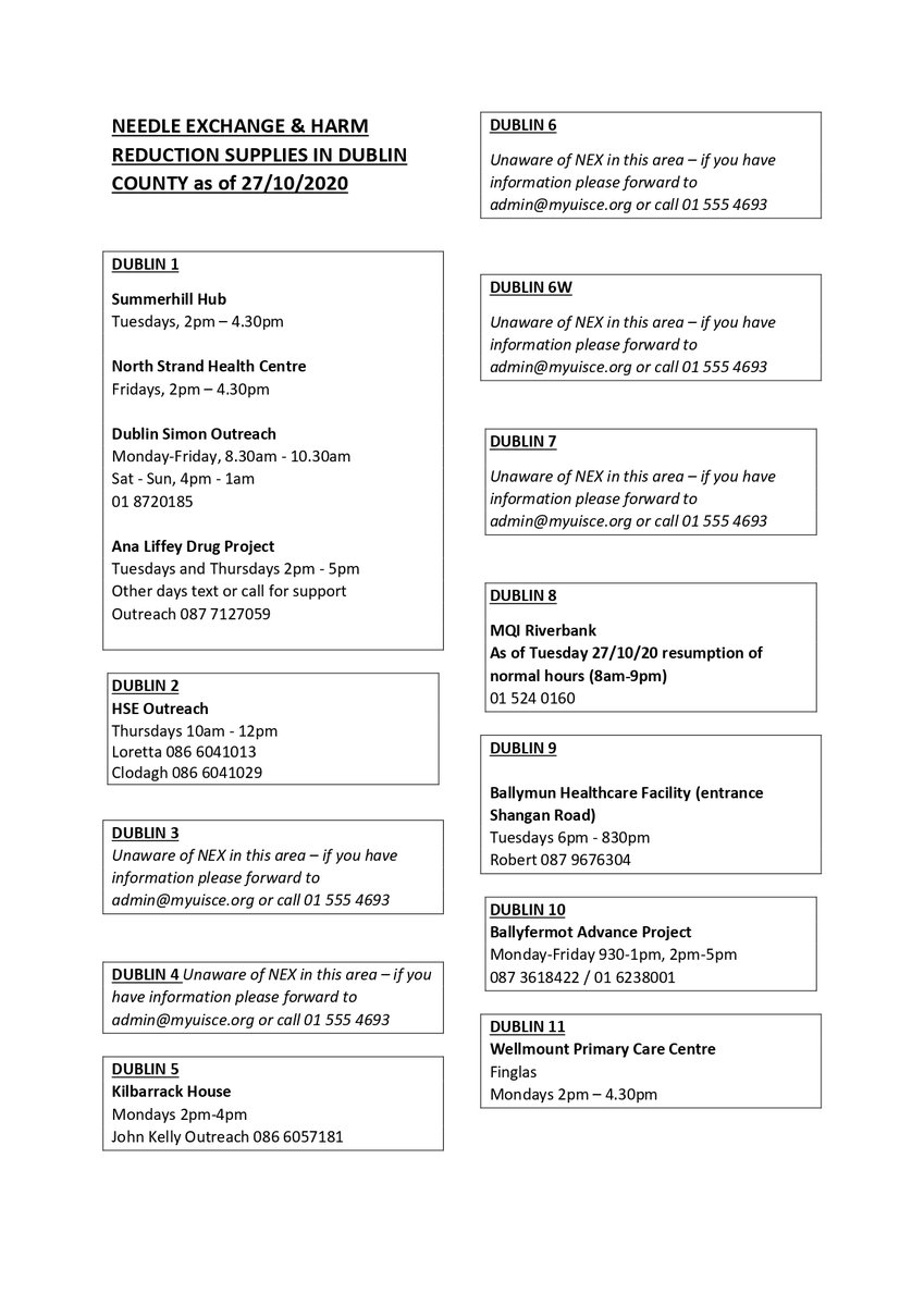 myuisce's tweet photo. What is the closest #NeedleExchange for you❓
Check out our new #NeedleExchage and #HarmReduction supplies list below👇🏽

We are updating this document weekly so let us know if you would like to be part of our mailing list! 📩 https://t.co/VzcUav8QZj
