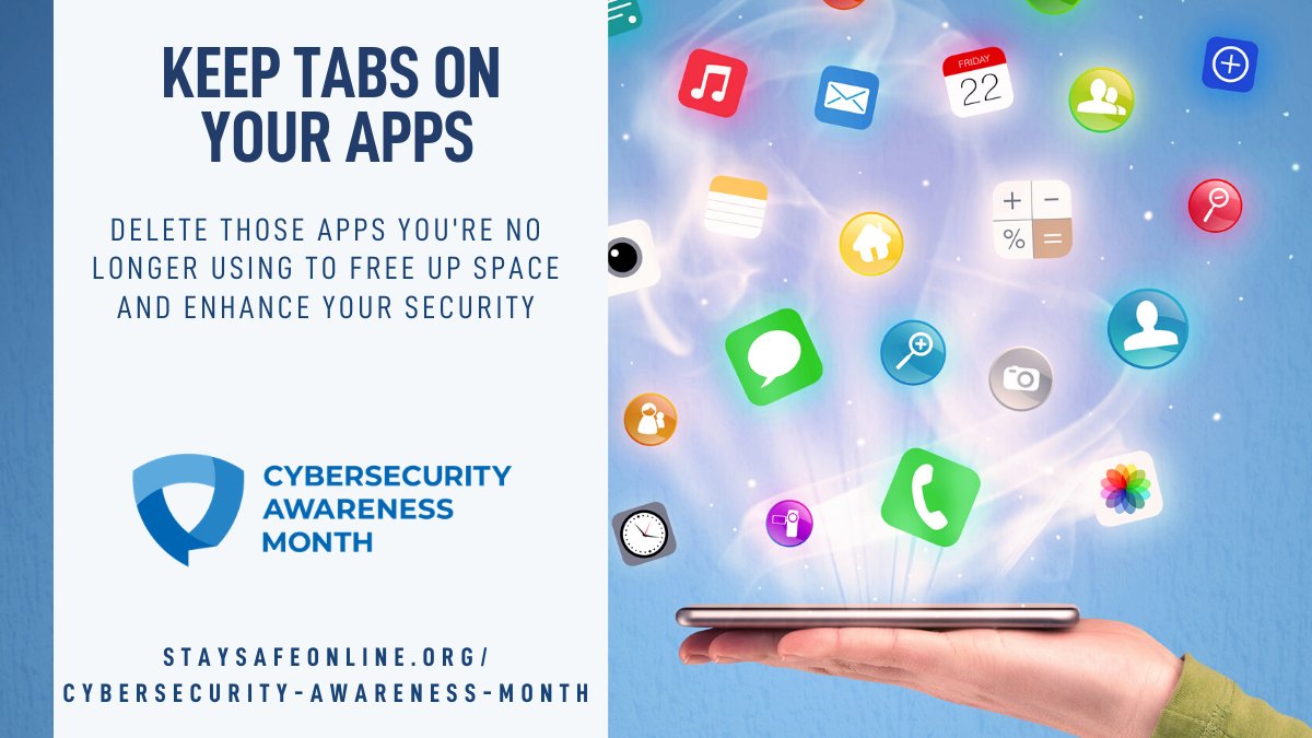 PSU_Technology's tweet image. Enable automatic app updates in your device settings so your software runs smoothly and you stay protected against cyberthreats! #BeCyberSmart