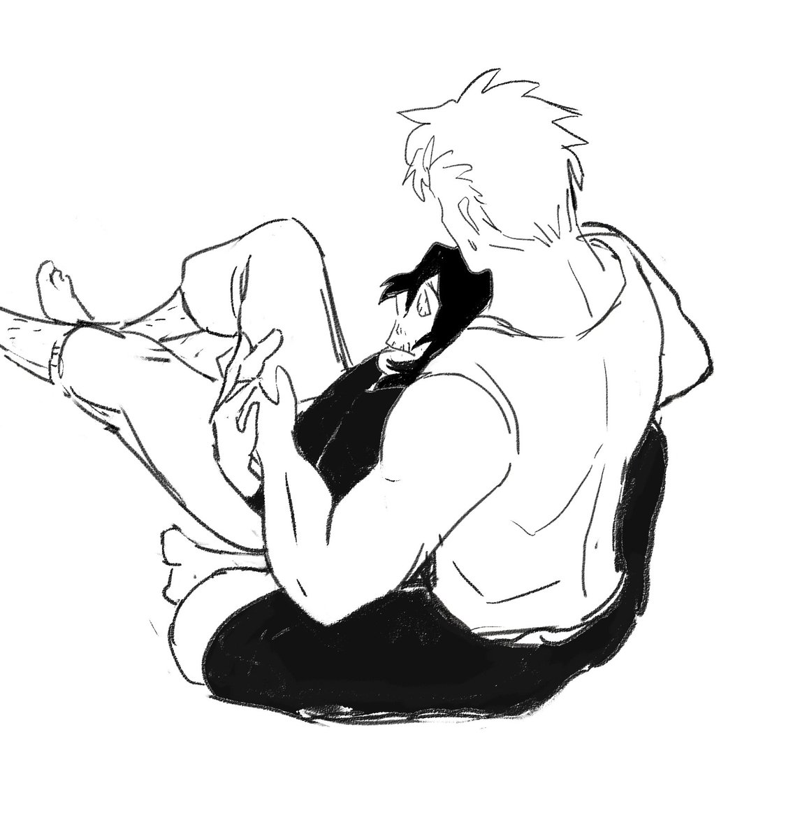 Mogamoka2's tweet image. found this forgotten Eraserking doodle