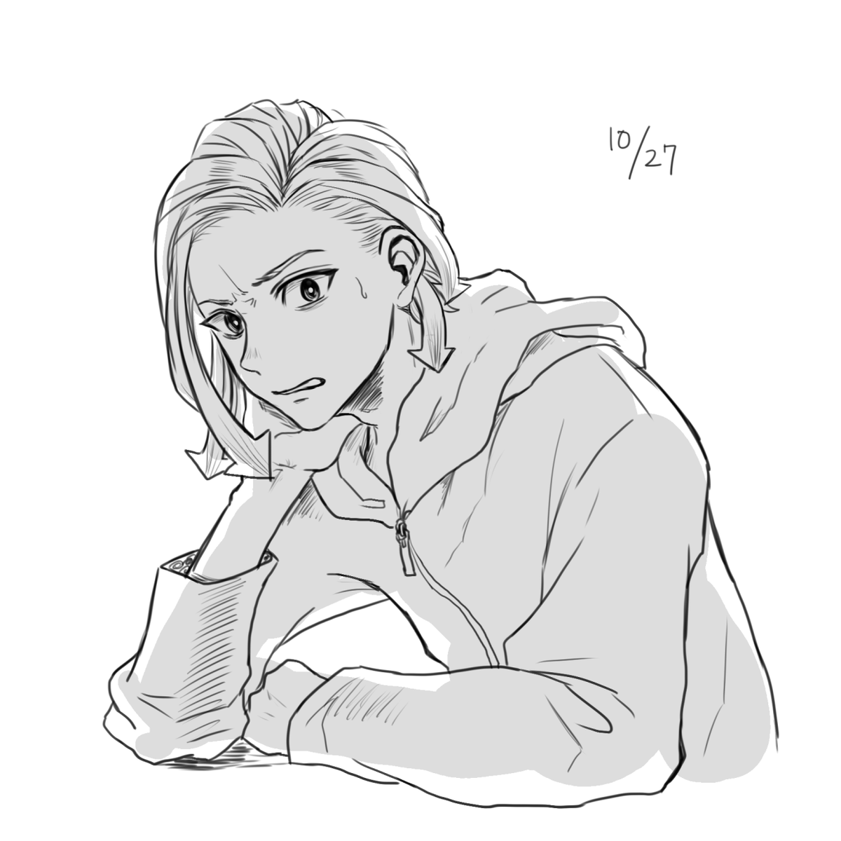 #mha_1hdraw 
10/27 お題:玄野針 