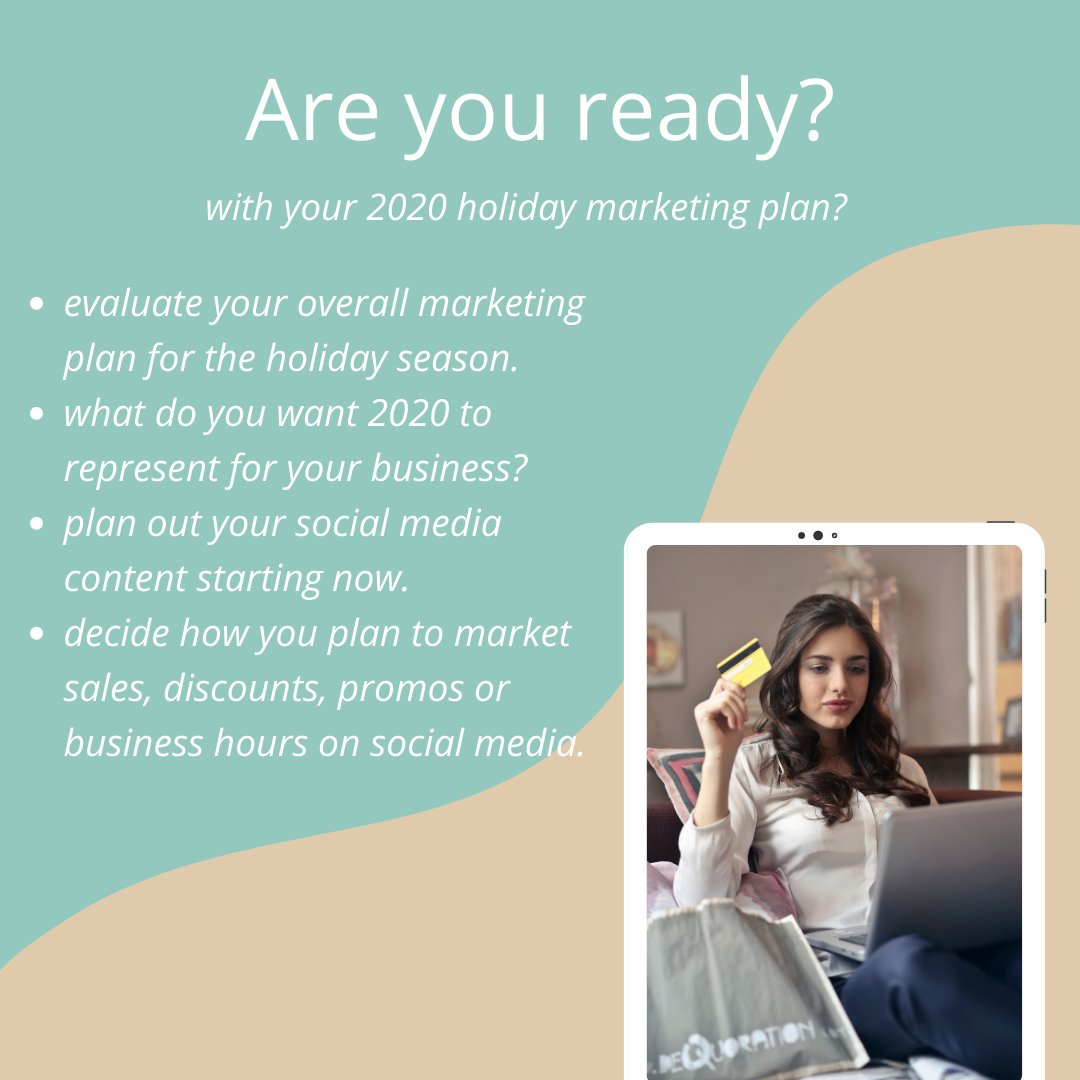 BloomAndHustle's tweet photo. 30 days until Thanksgiving!  Are you ready? 
The holidays will be here before we know it.
Now is the time to begin thinking and planning out your 2020 holiday marketing.
Find out more https://t.co/V0ZsizRoIw
#holidaymarketingplan #holidaymarketing #holidayseason #socialmedia https://t.co/5lEscZUVrc