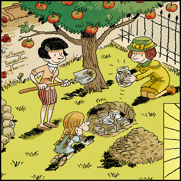 MagneticPress's tweet photo. #TheDailyPanel - "Jars of Hope" Irena digs up jars full of names and addresses of the children she smuggled to safety in #IRENA Book 3 by @JDMorvan, Severine Trefouel, David Evrard, & Walter. The true-life adventure is now available from @MagneticPress! https://t.co/erXWtgzlz8 https://t.co/mLAm1MivdQ
