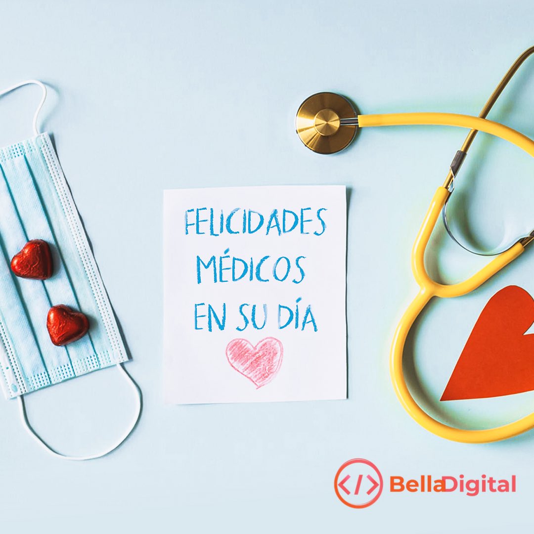 bella_digital's tweet photo. Felicidades médicos en su día! Gracias por la gran labor en pro de la sociedad que realizan por los hondureño #design #diseño #branding #desarrollodemarca #inspiration #brandingdesign #identidadvisual #visualidentity #logoideas #belladigitalhn https://t.co/ZbHj5vAiVH