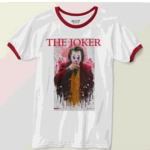 Men's JOKER T-SHIRT white link in bio