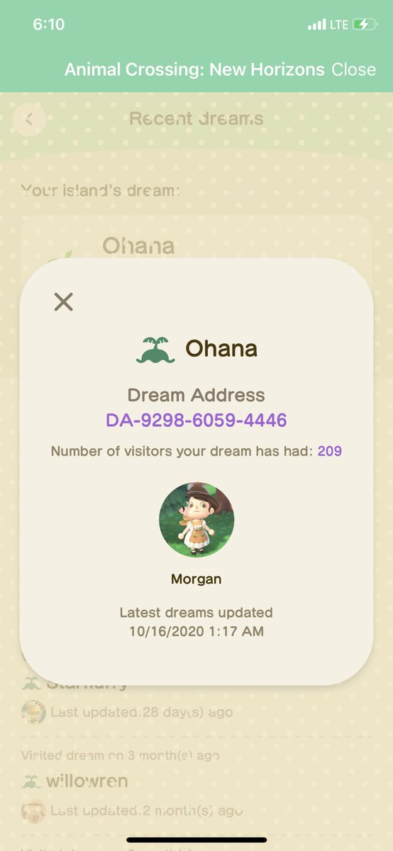 ACNH Dream Tours (Dreaming_ACNH) Twitter
