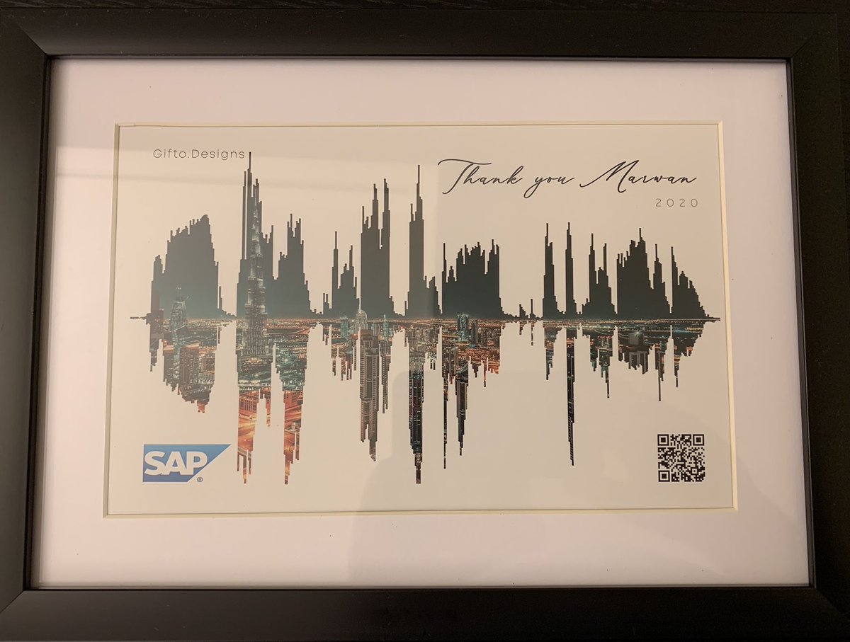 marwanzd's tweet photo. Great leadership example! Thank you Zakaria Haltout from the whole @SAP UAE team. https://t.co/rC2KgkADXi https://t.co/NgaHJDG8Vo