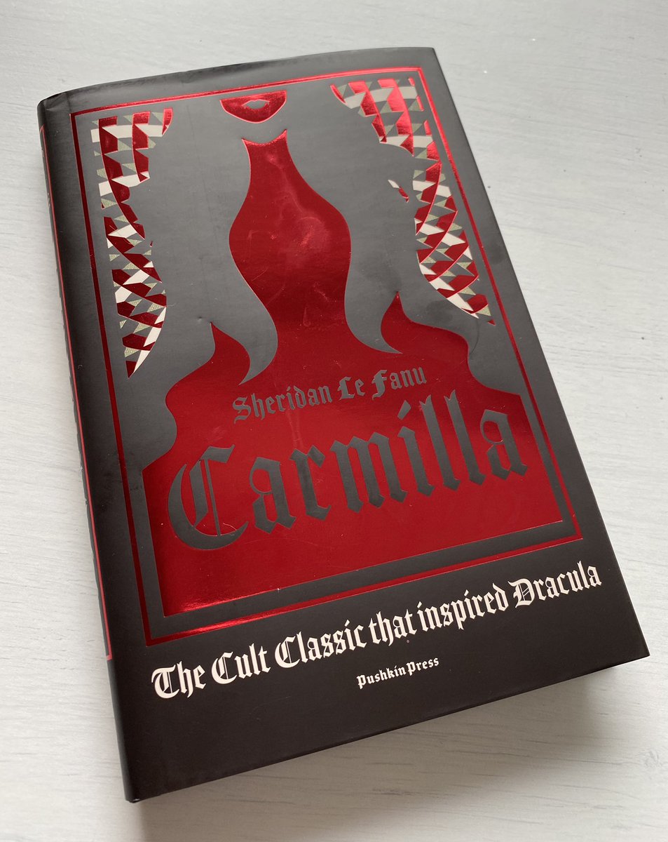 UmutSida's tweet image. 🎃 It’s Time for the #Halloween #GIVEAWAY🎃

Teamed up with @PushkinPress to gift one lucky winner this GORGEOUS new edition of Carmilla, the book that inspired Dracula🧛‍♂️  

To ENTER:
❤️F&amp;amp;RT,open To UK! Ends 31st Oct. #books #bookgiveaway