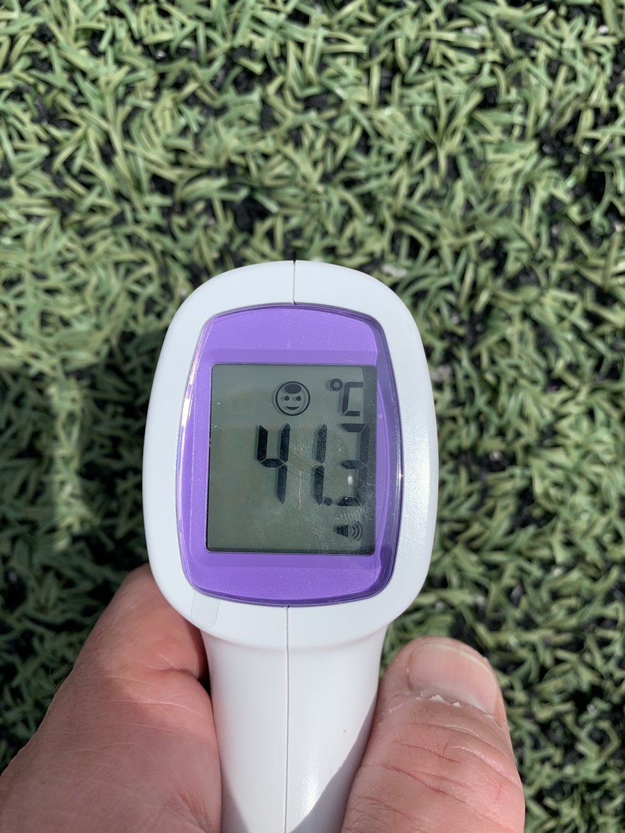 Second day of training in Panama City, still 29 degrees in the air... the turf is on fire!!... HOOOOT ⁦<a href="/ForgeFCHamilton/">Forge FC</a>⁩